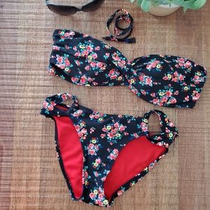 Forever 21 Bandeau Swimsuit